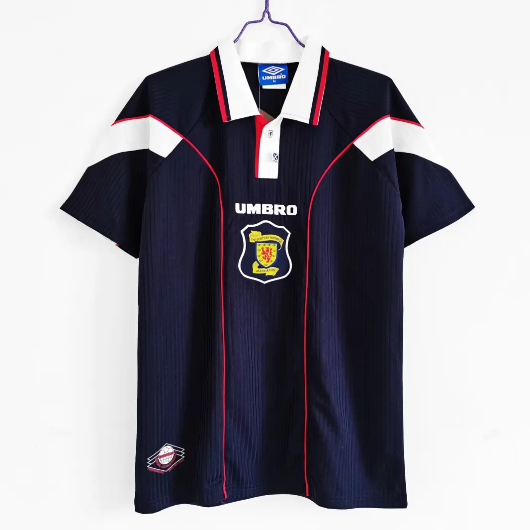 retro 1996-98 Scotland home retro football jersey