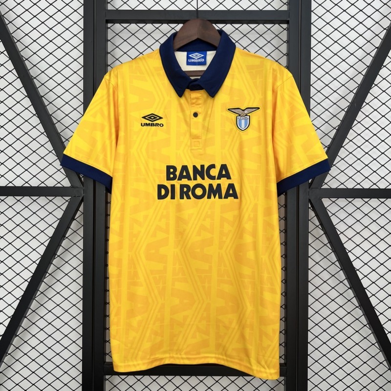 Retro 1992 Lazio Away Retro Football jersey