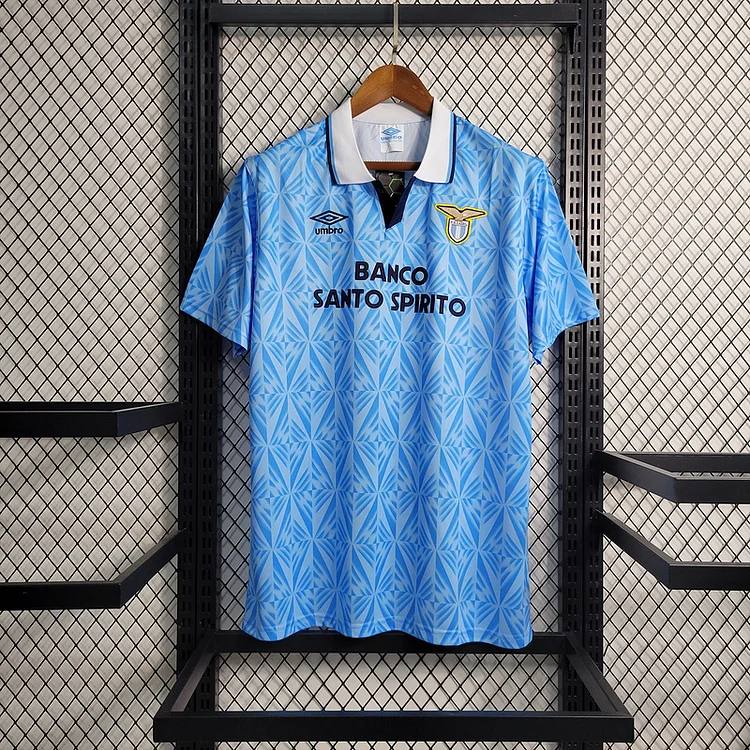 Retro 1991 Lazio Home Retro Football jersey