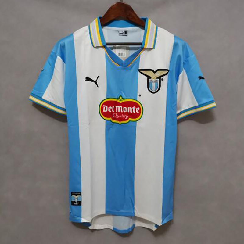 Retro 1999-00 Lazio Home Retro Football jersey