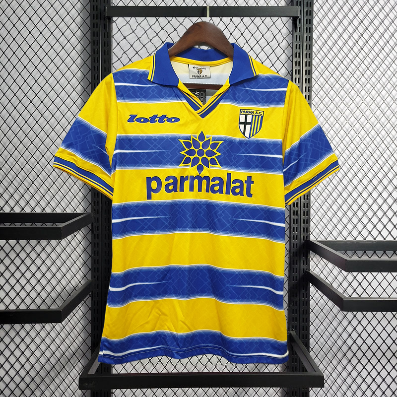 retro 1998-99 Parma Home retro football jersey
