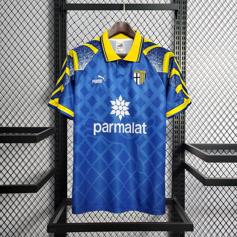 retro 1995-97 Parma Blue retro football jersey