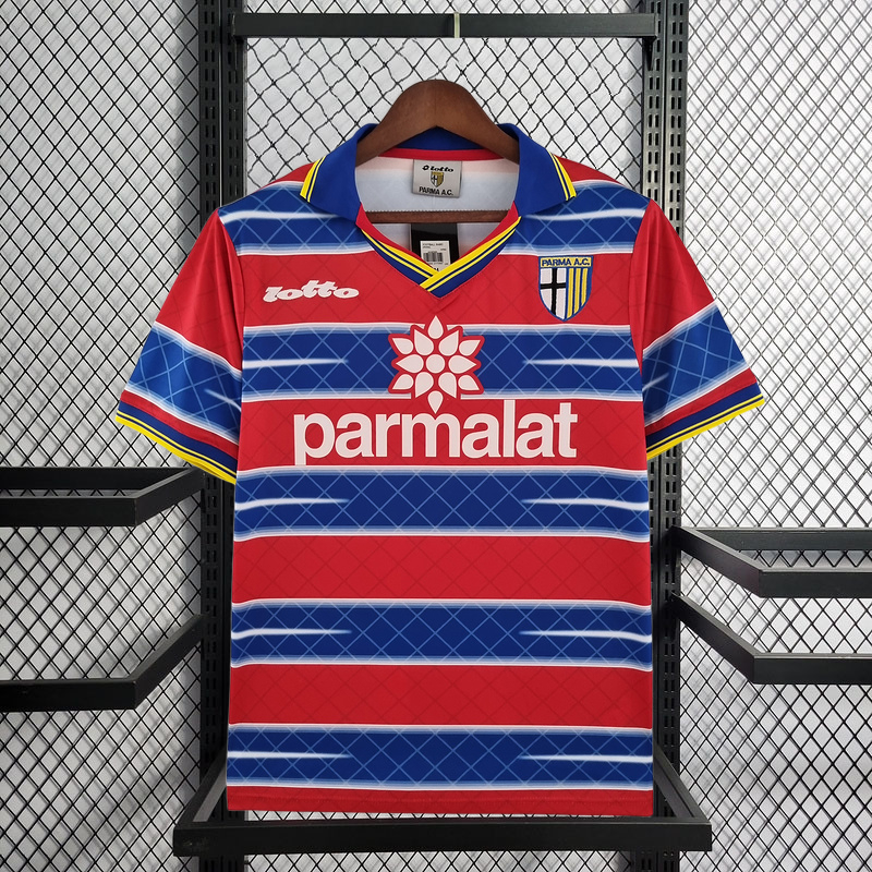 retro 1998-99 Parma Away retro football jersey