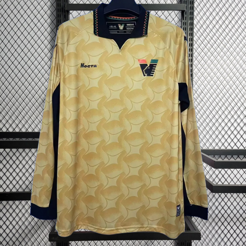 2025-26 Venezia FC Goalkeeper Long sleeves Football jersey