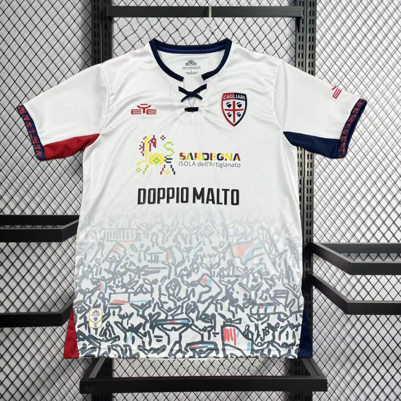 2025-26 Cagliari Away Football jersey