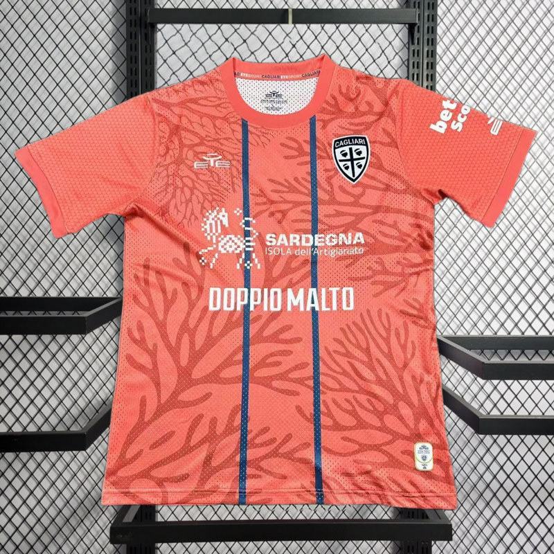 2025-26 Cagliari Third Away Football jersey