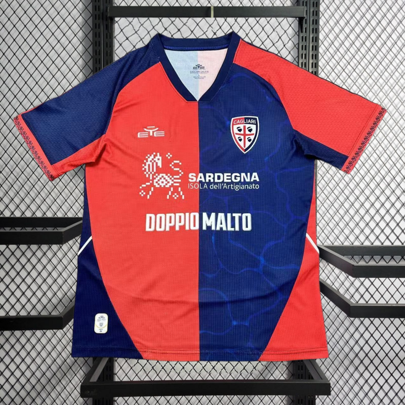 2025-26 Cagliari Home Football jersey