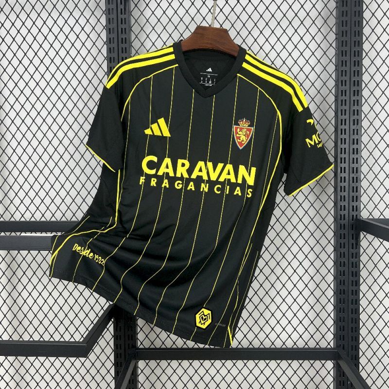 2025-26 Real Zaragoza Away Football jersey