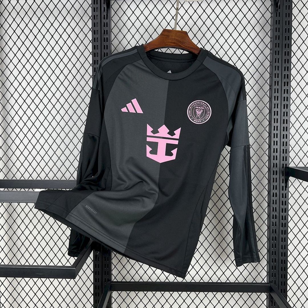 2025-26 Inter Miami Away Long sleeve Football jersey