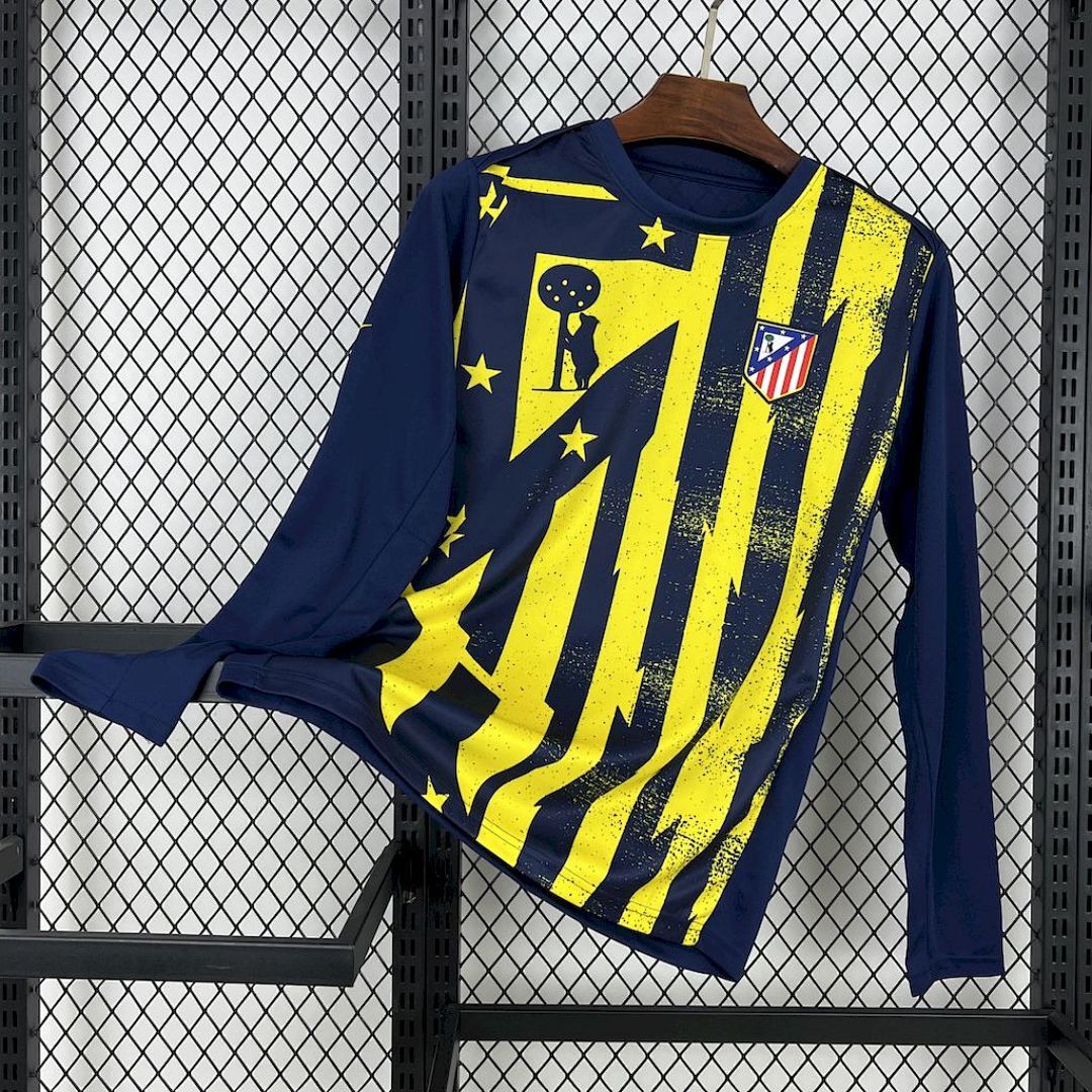 2025-26 Atletico Madrid Pre-Match training Long Sleeves Jersey