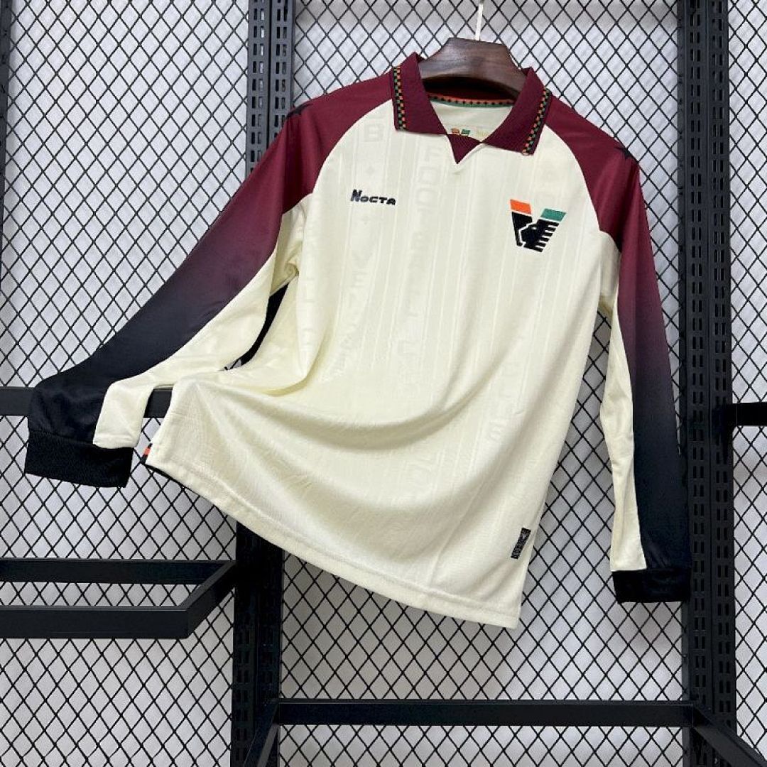2025-26 Venezia FC Away Long sleeves Football jersey