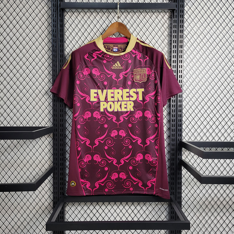 Retro 2010-11 Lyon Retro Football jersey