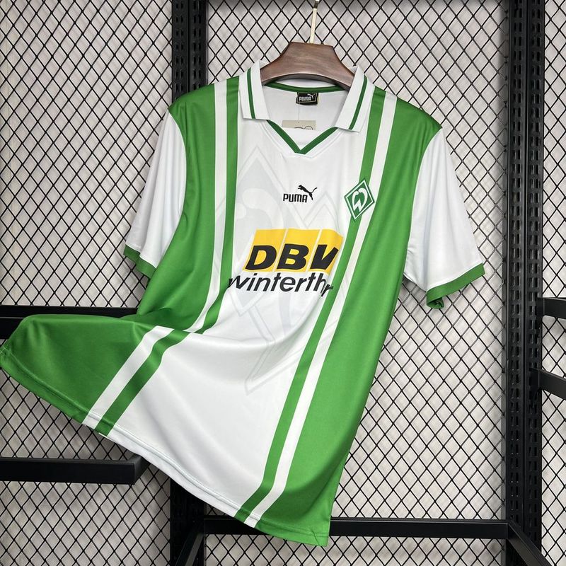 Retro 1996-97 Werder Bremen Home Rerro Football jersey