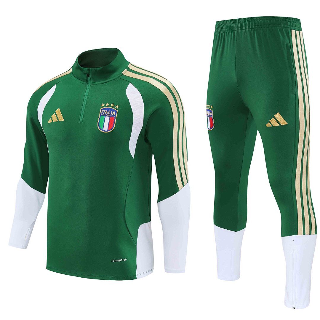 2026 Italy Half-Pull Training Suit Set