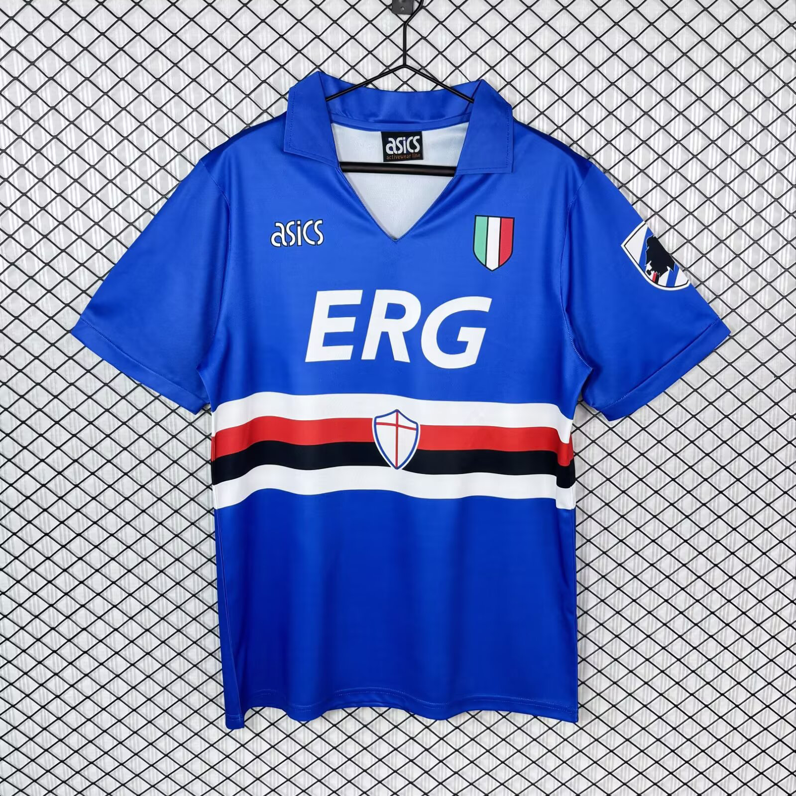 Retro 1991-92 Sampdoria Home Retro Football jersey