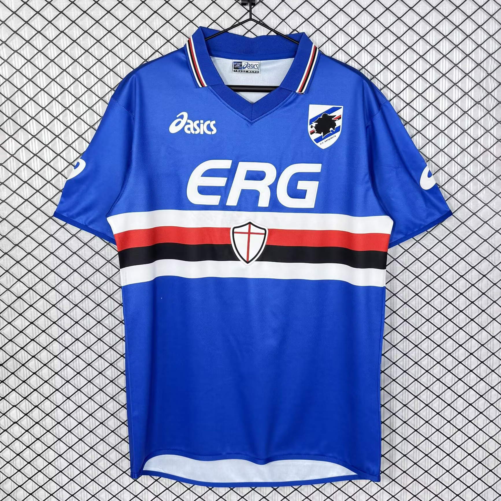 Retro 2003-04 Sampdoria Home Retro Football jersey