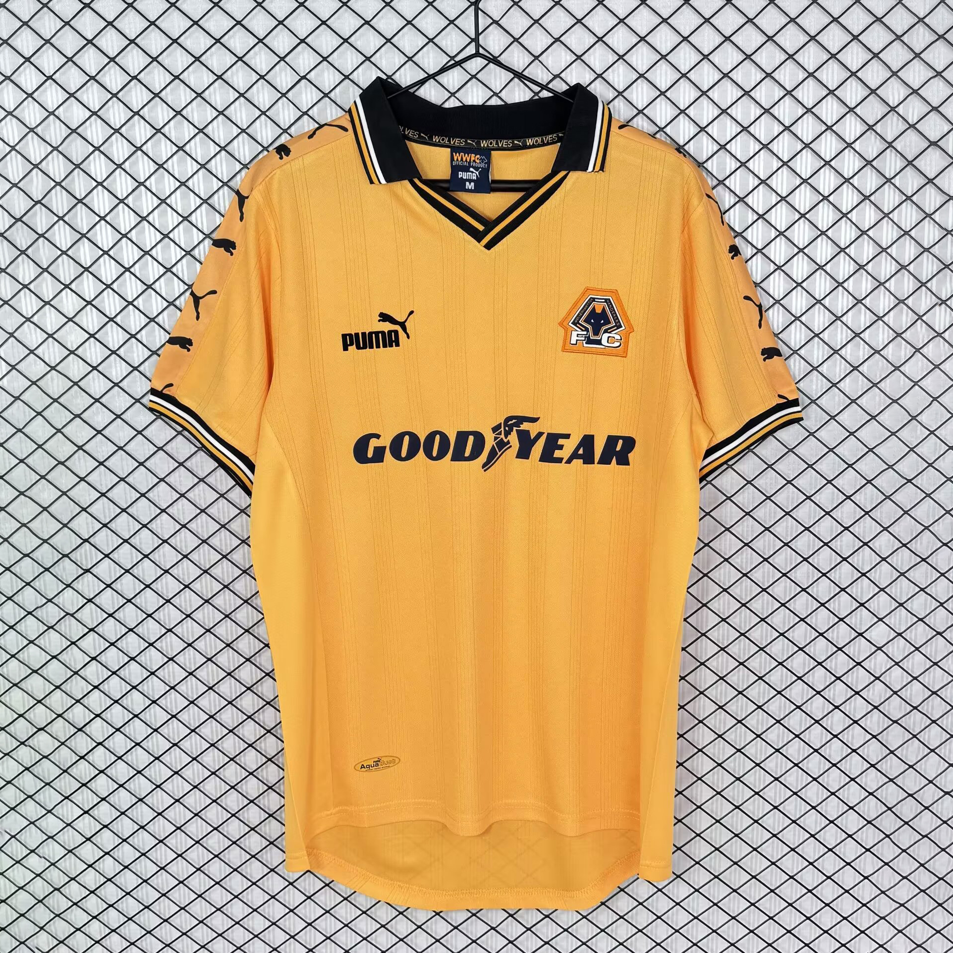 Retro 1998-99 Wolves Home Retro Football jersey retro