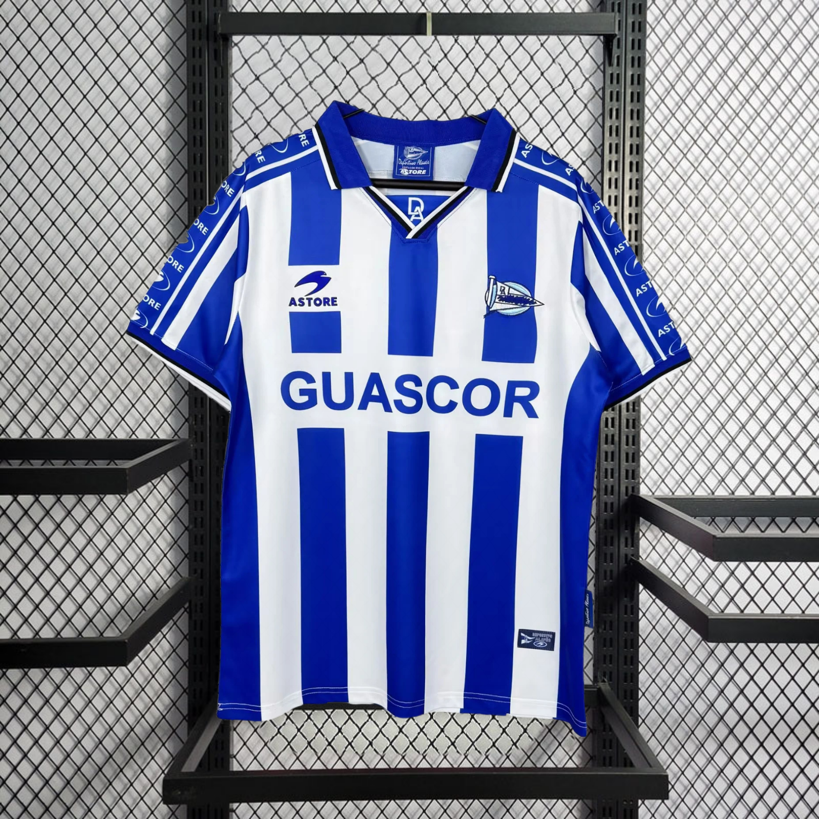 Retro 1998-99 Alaves Home Football jersey