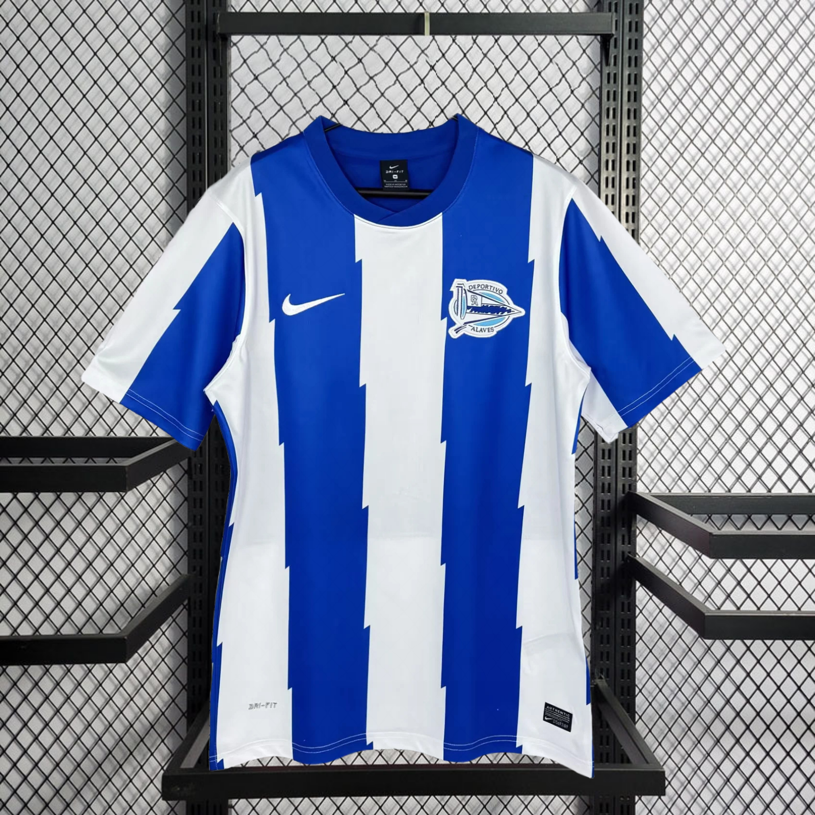 Retro 2011-12 Alaves Home Football jersey