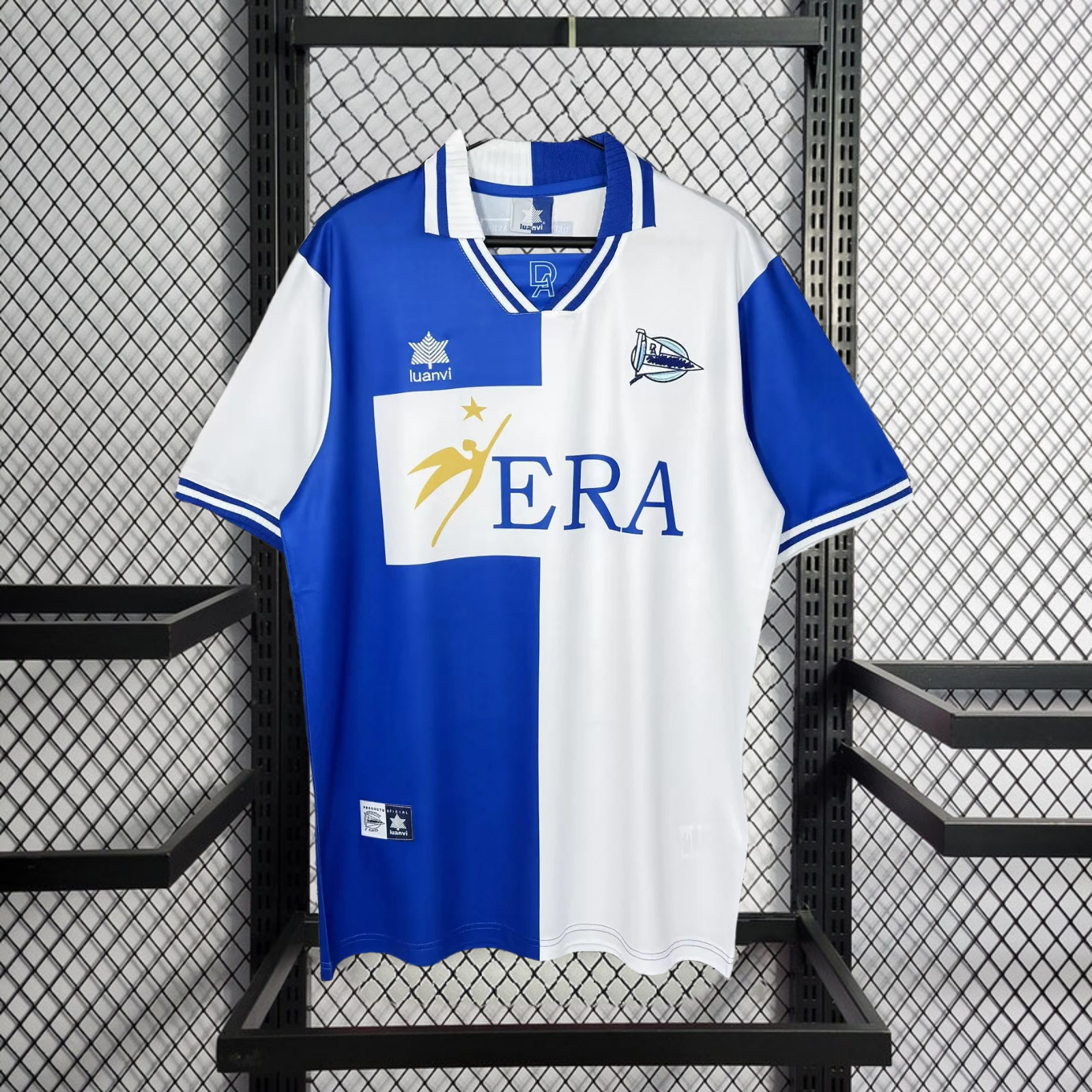 Retro 1999-00 Alaves Home Football jersey