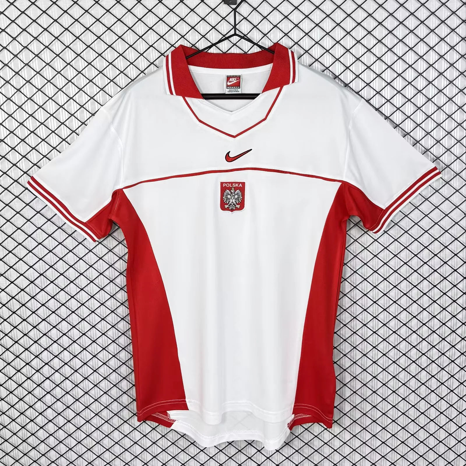 Retro 1997 Poland Home Retro Football jersey