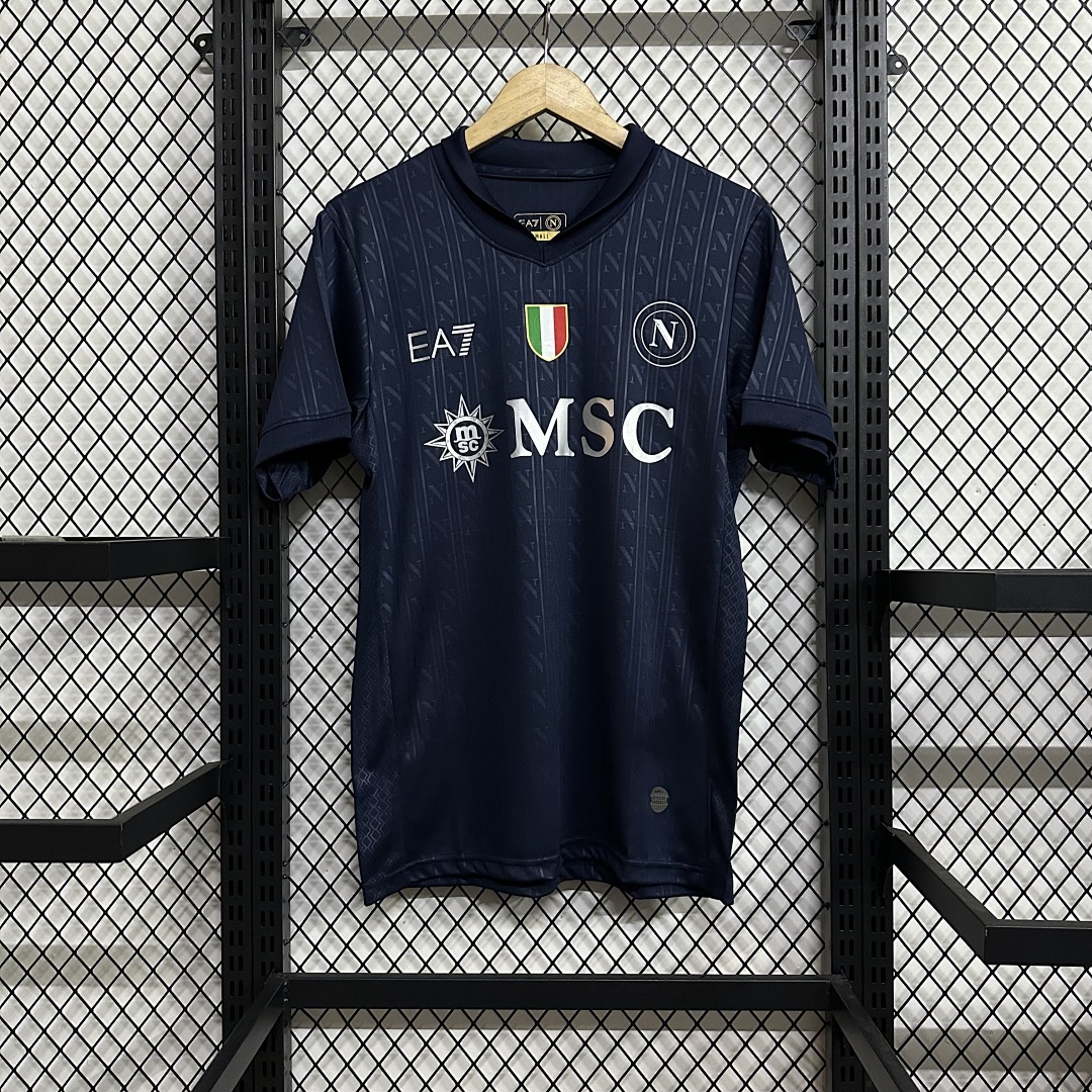 2025-26 Napoli Away Champions League Football jersey