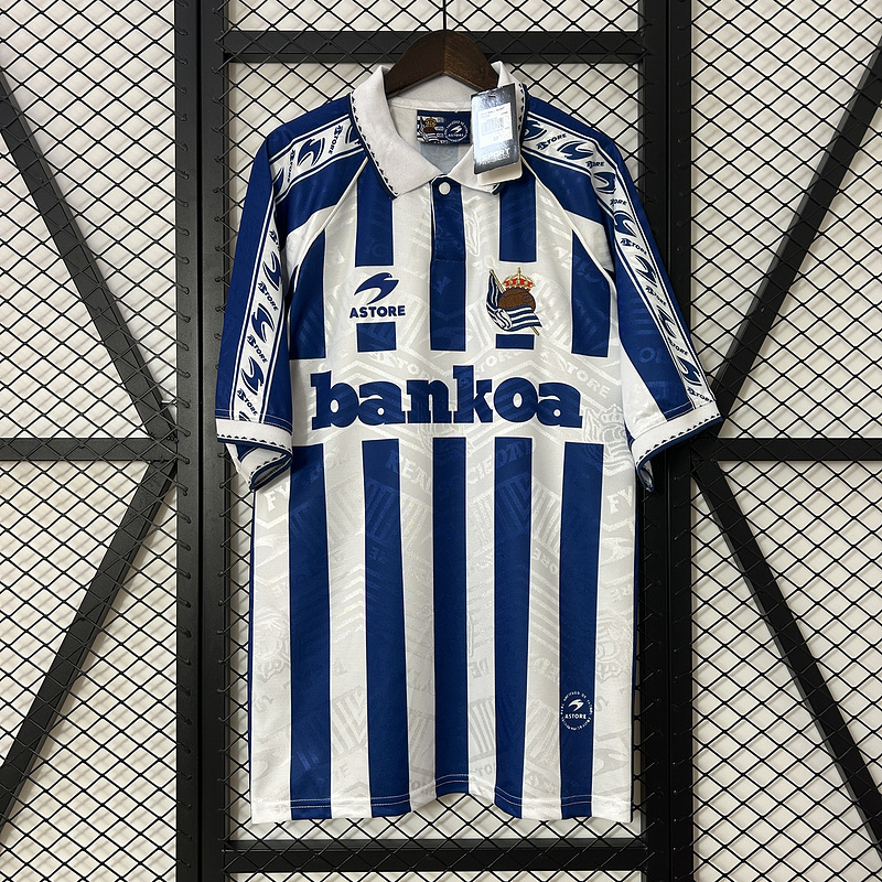 Retro 1994-95 Real Sociedad Home Retro Football jersey