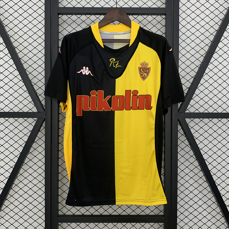 Retro 2001-02 Real Zaragoza Away Football jersey