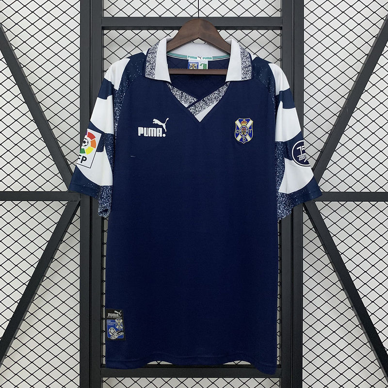 Retro 1997-98 Tenerife Away Retro 75th Anniversary Football jersey