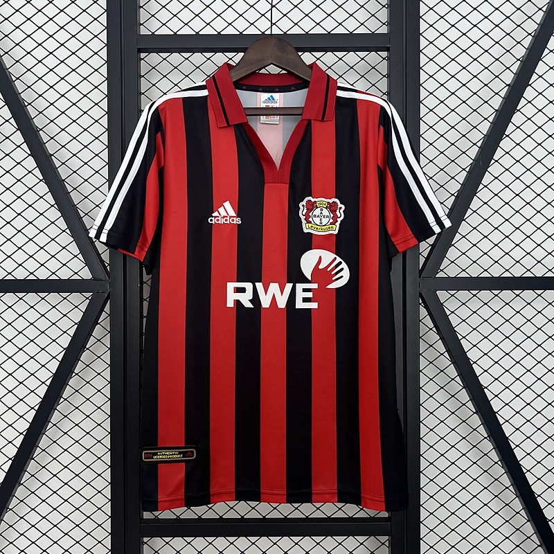 Retro 2001-02 Leverkusen Home Retro Football jersey