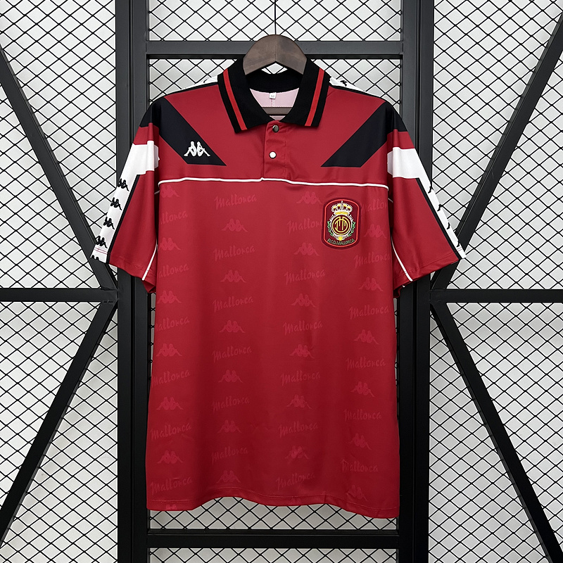 Retro 1994-95 Mallorca Home Retro Red Football jersey