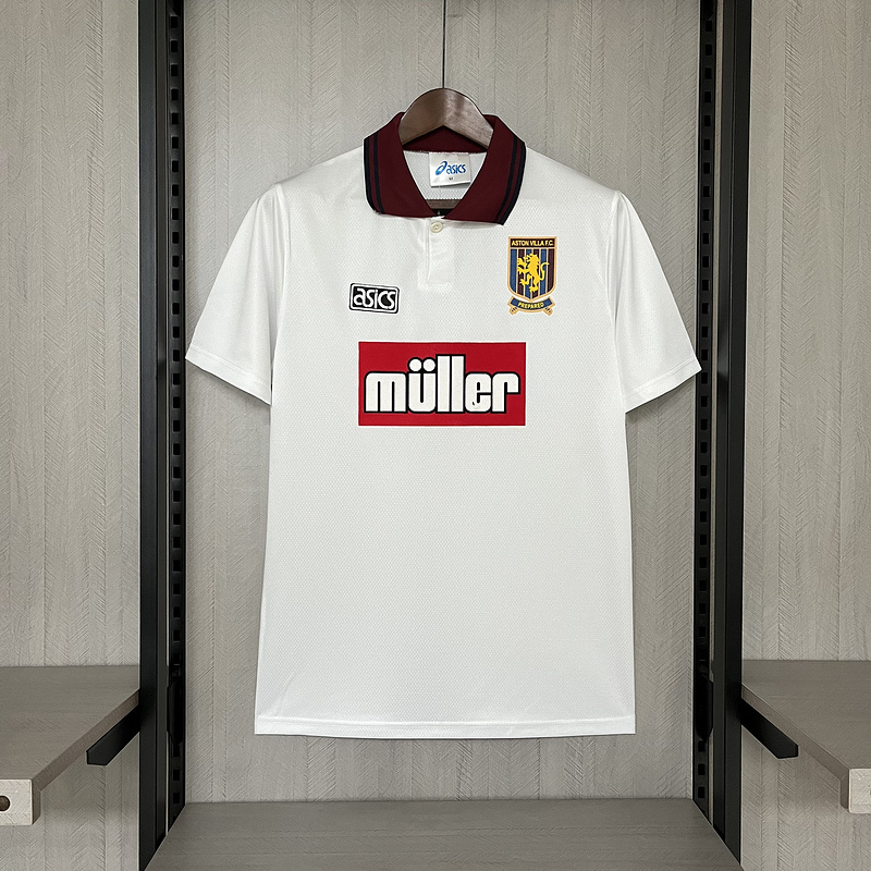Retro 1994-95 Aston Villa Home Retro Football jersey