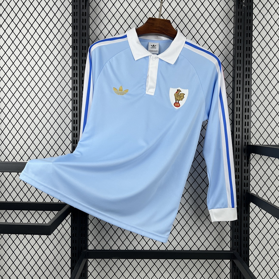 2026 France 120th Anniversary Long Sleeve Football jersey