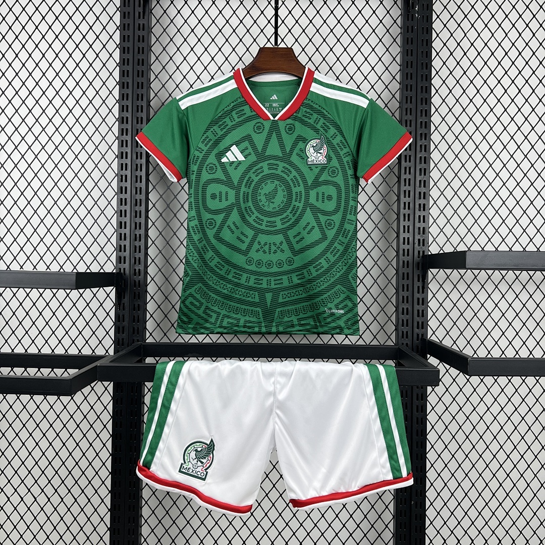 2026 Mexico Home kids Football jersey