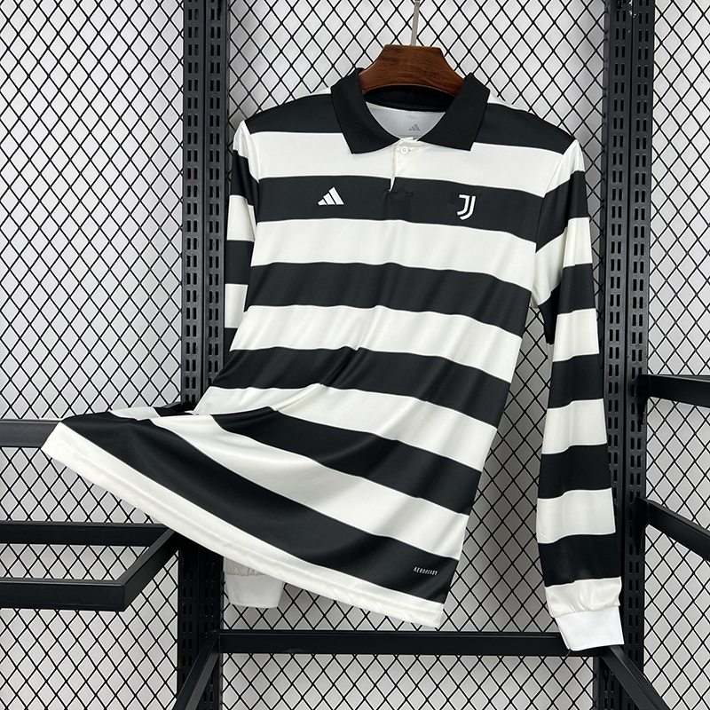 2025-26 Juventus Fourth Away SGURA Long sleeves Football jersey
