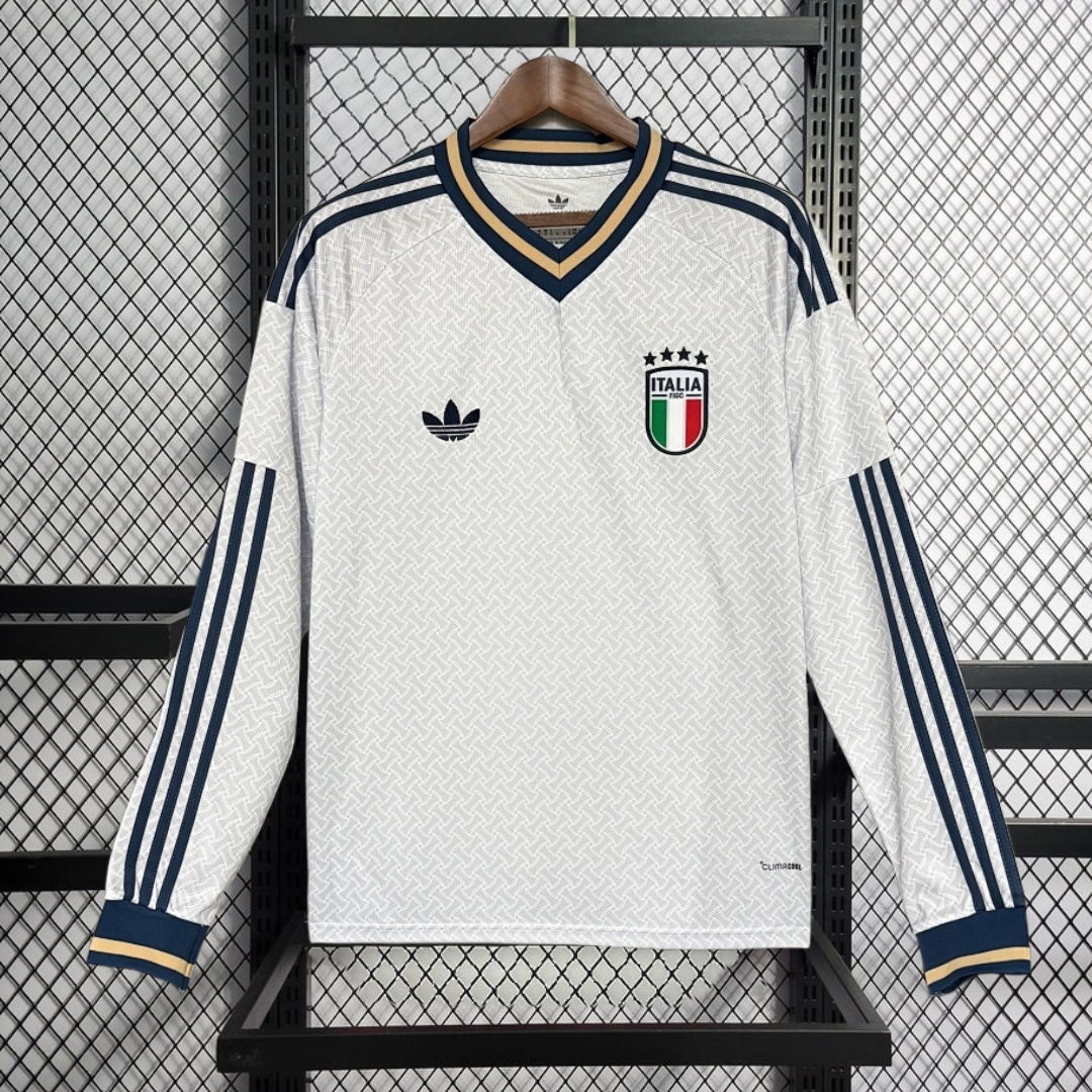 2026 Italy Away Long sleeves Football jersey