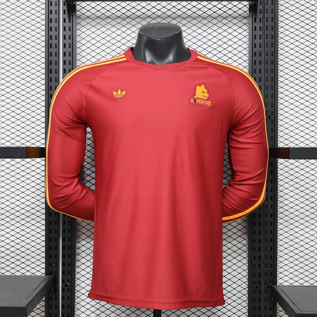 Player 2026-27 AS Roma Casual style Long sleeves Football jersey