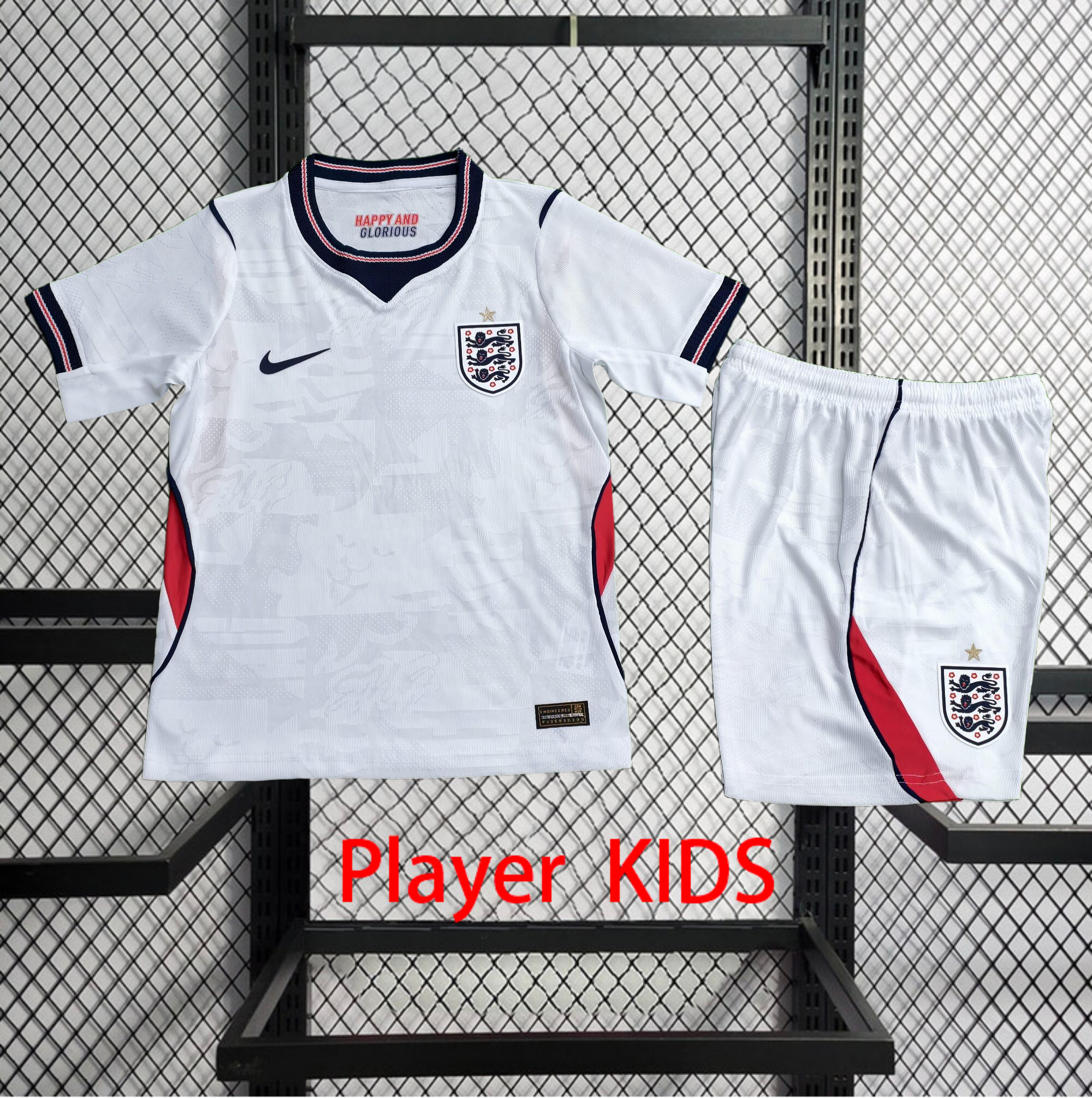 Player 2026 England Home Kids football jersey Player KIDS
