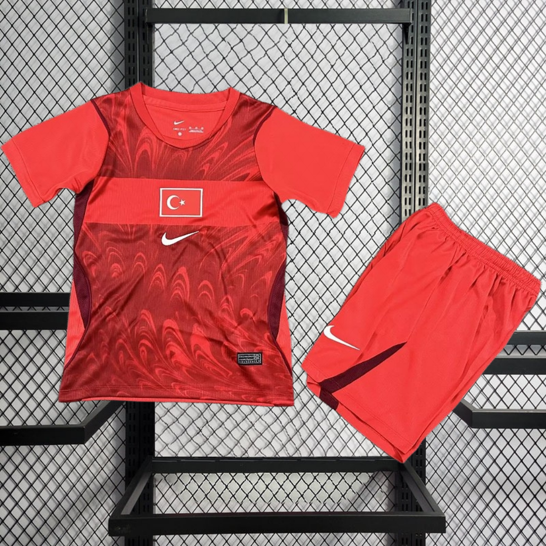 2026 Türkiye Away kids Football jersey Turkiye