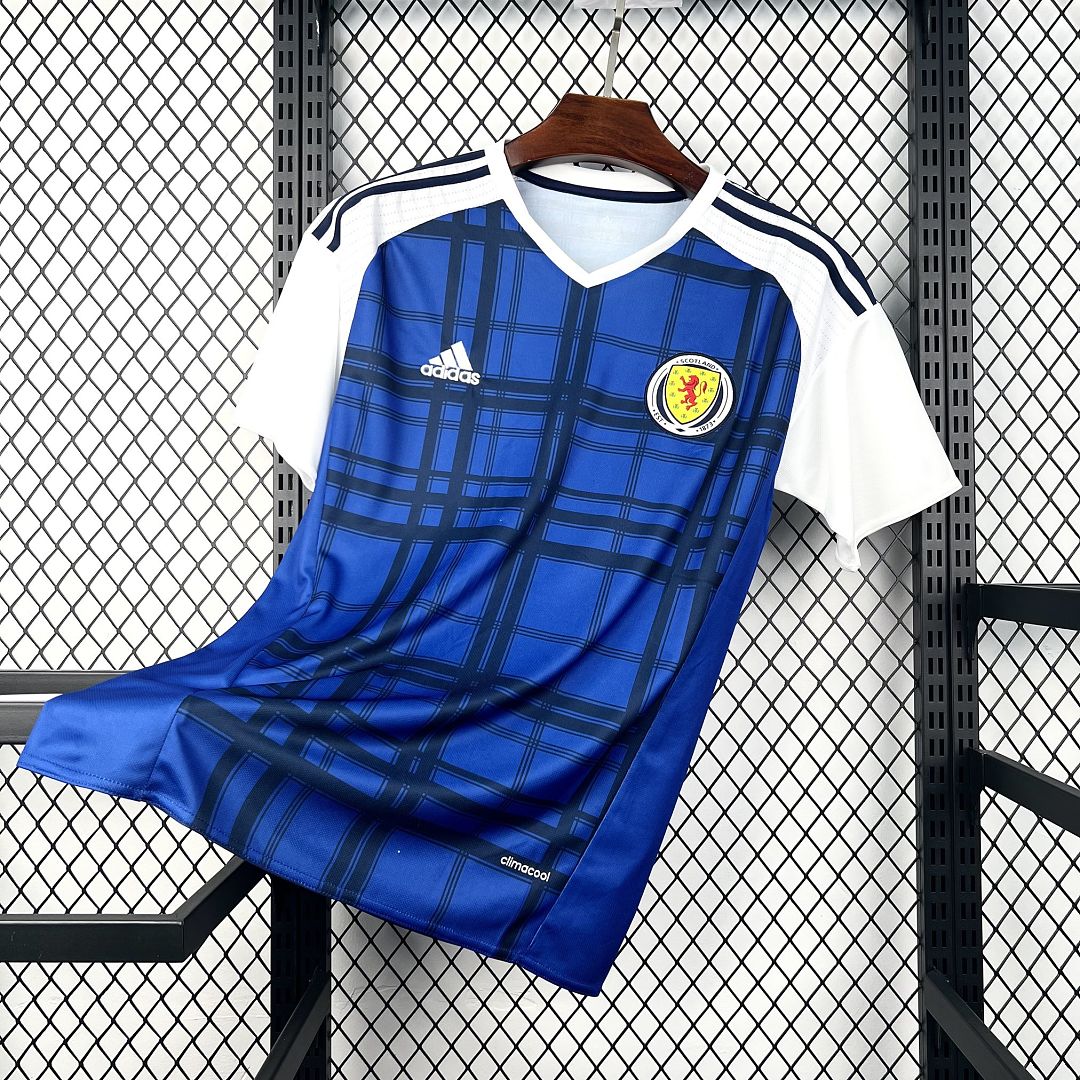 Retro 2016 Scotland home Retro football jersey