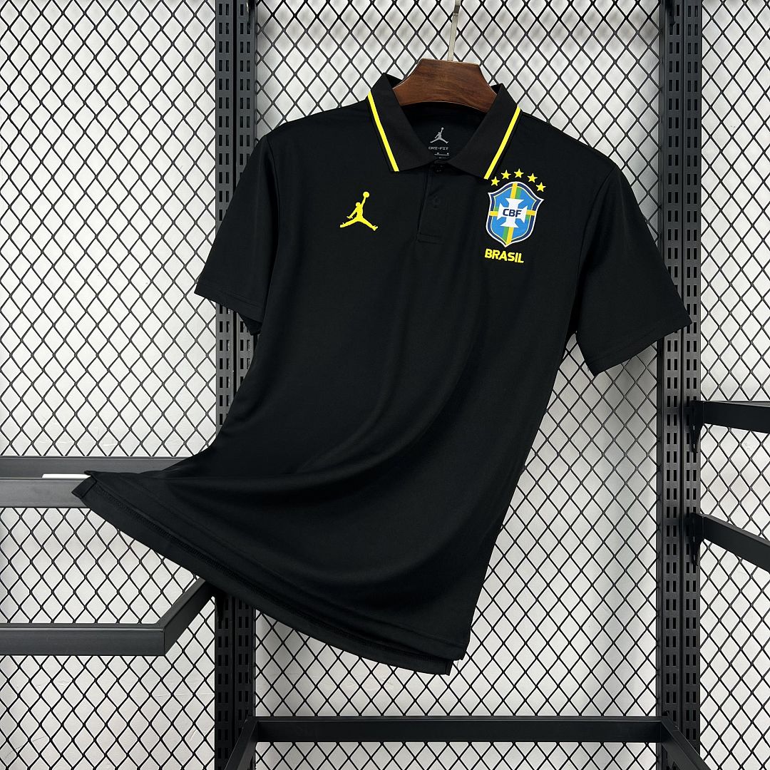 2026 Brazil Polo Football Jersey
