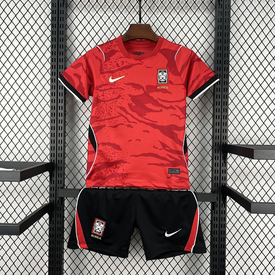 2026 South Korea Home kids Football jersey