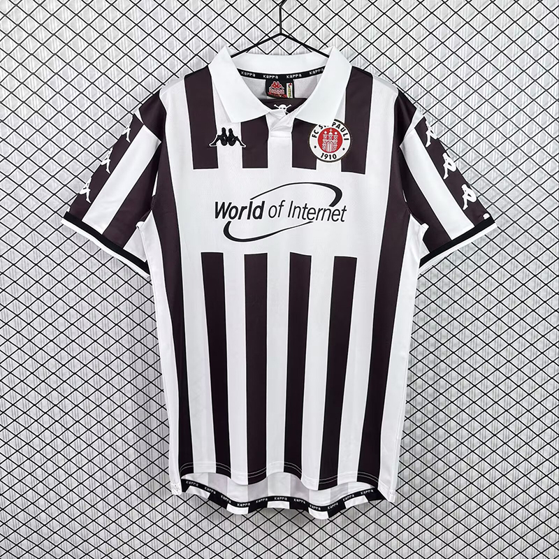 Retro 2000-01 FC St. Pauli Home football jersey retro