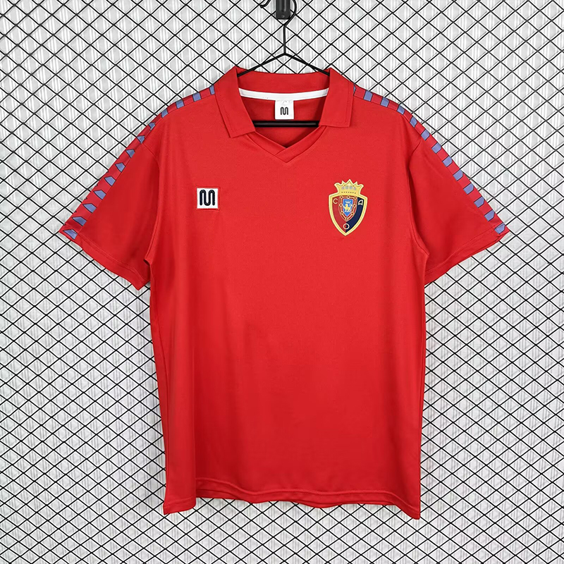 Retro 1983 Osasuna Home Retro Football jersey