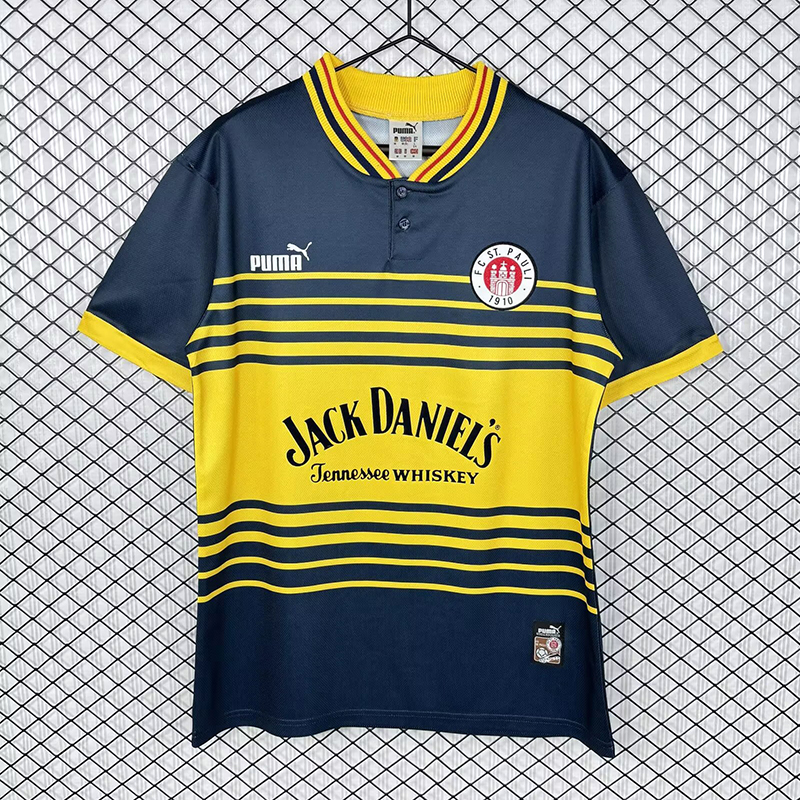 Retro 1997-98 FC St. Pauli Away football jersey retro