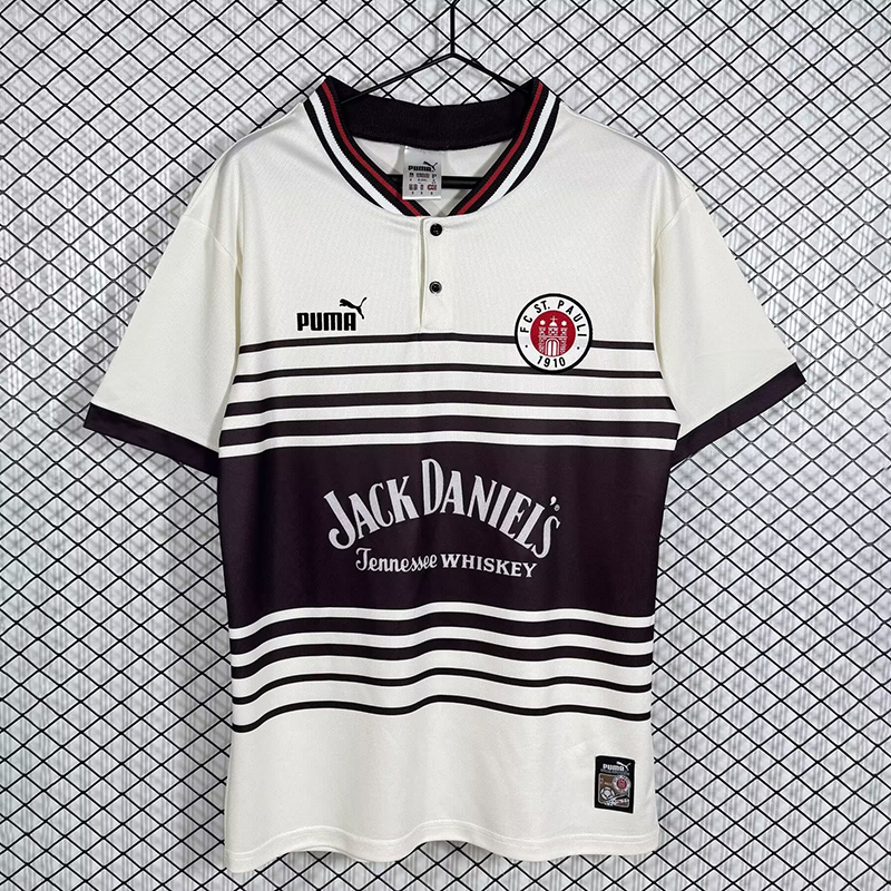 Retro 1997-98 FC St. Pauli Home football jersey retro