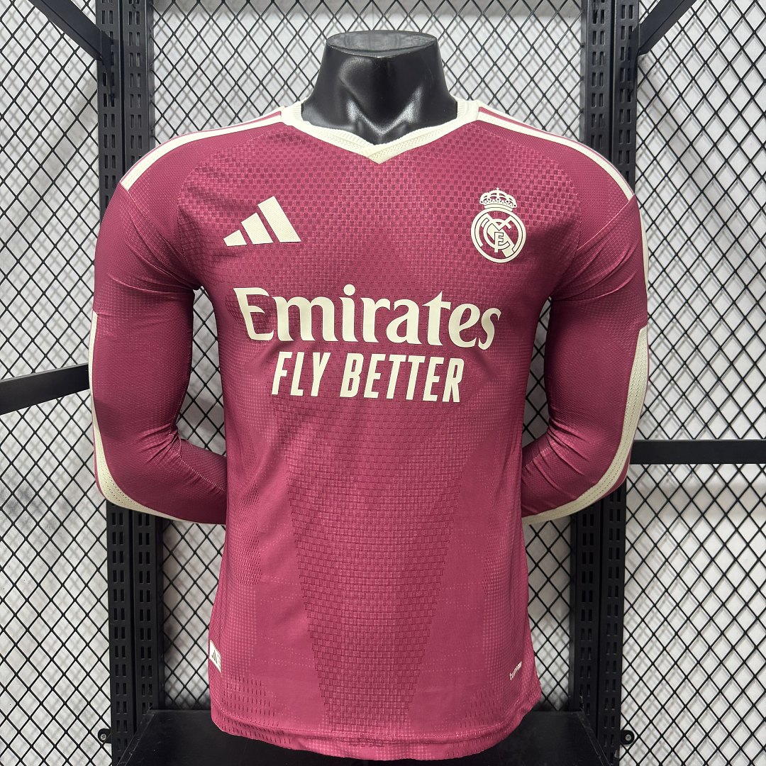 Player 2026-27 Real Madrid Third Away Long sleeves Football jersey