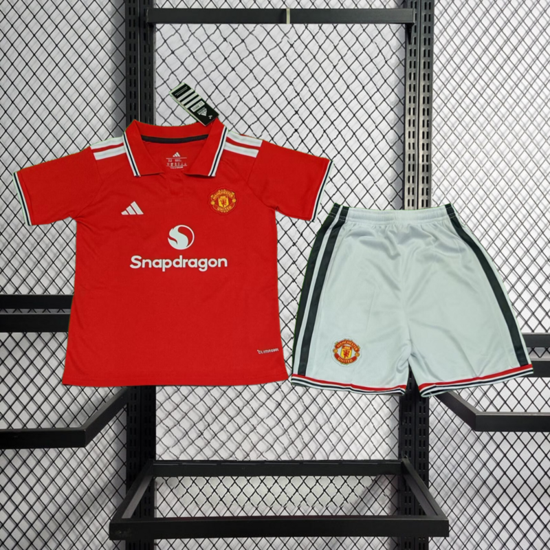 2026-27 Manchester United Home kids Football jersey