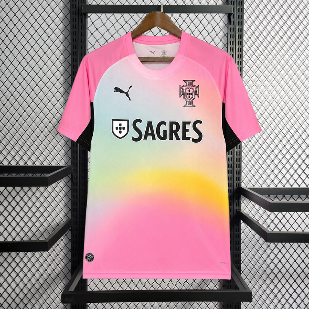 2026 Portugal Pink Football jersey