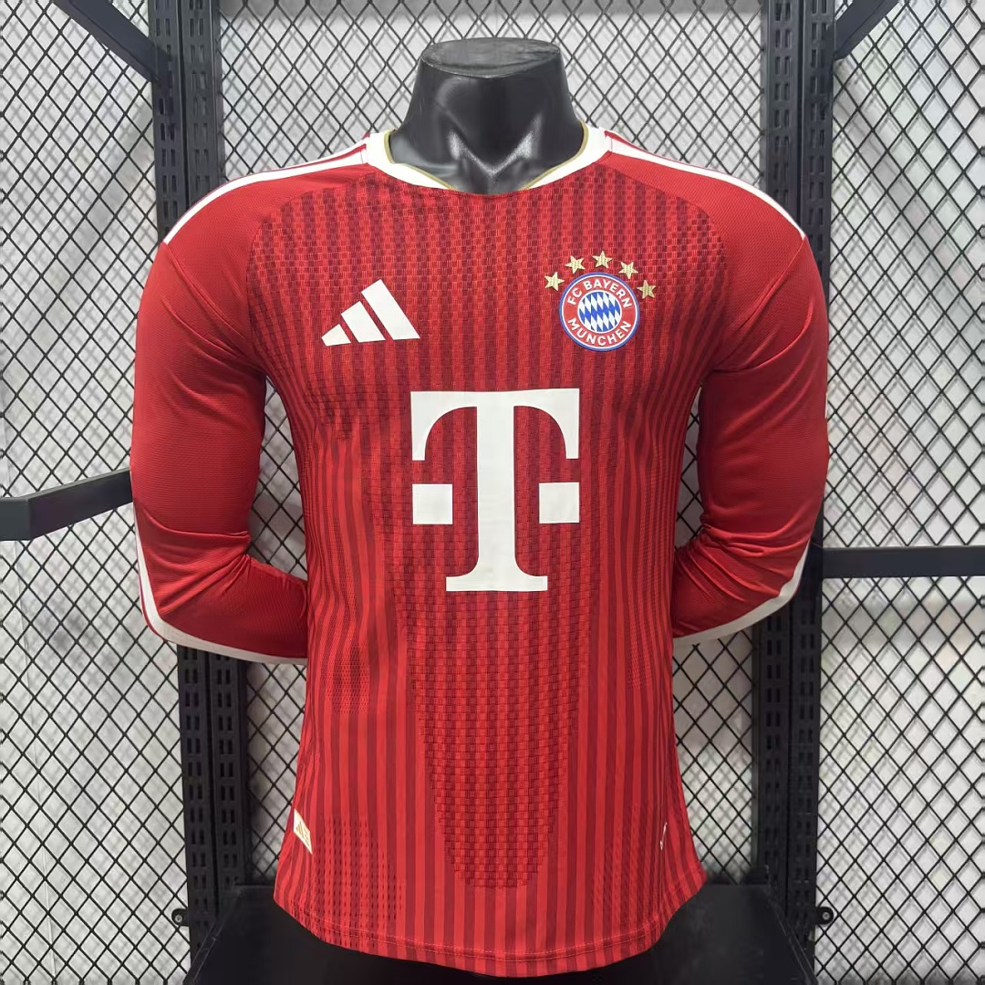 Player 2026-27 Bayern Munchen Home Long sleeves Football jersey